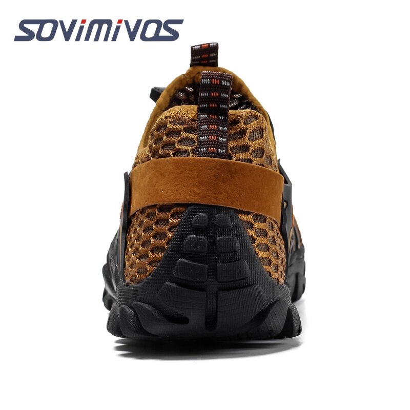 New High-Top Barefoot Upstream Water Shoes Men Women Outdoor Climbing Footwear High Elastic Breathable Hiking Unisex Sneakers
