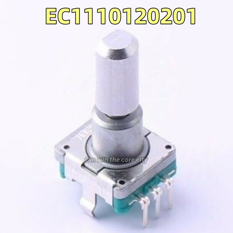 3 pieces EC1110120201 ALPS Encoder model left and right rotation reset code with pressing the switch shaft 20MM