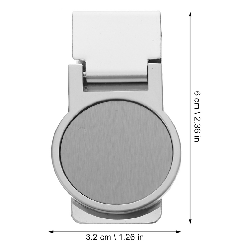 사무실 머니 클립 실용적인 돈 고정 클램프, 스테인레스 스틸 빌 폴드 고정 클립, 체크 신용 카드 보관 클램프