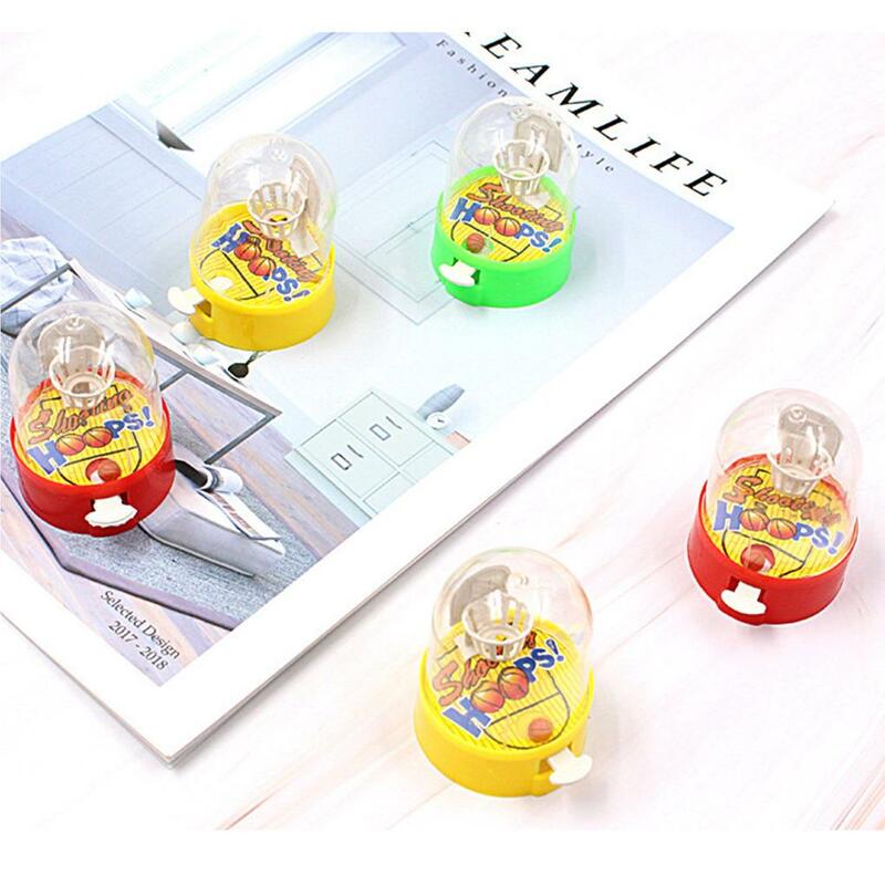 5X Finger Basketball Mini Toy Desktop Plaything squisito salvaspazio dimensioni compatte multicolori attraenti giocattoli di interazione