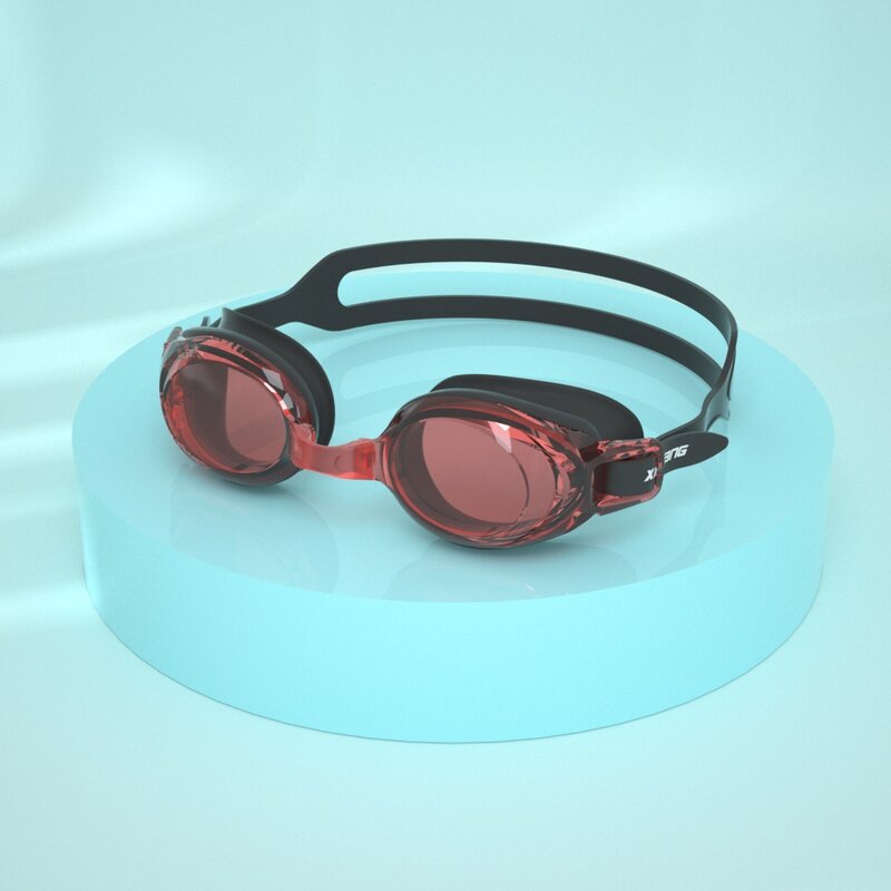 Kacamata renang wanita dewasa, kacamata berenang praktis tahan air dan tampilan mode Anti kabut