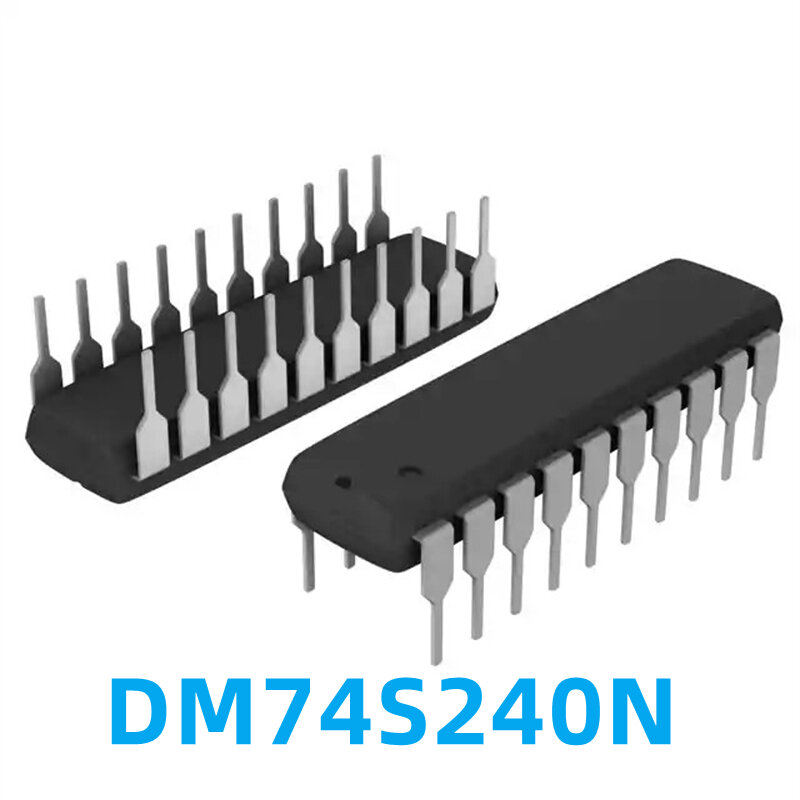 Puce IC de Circuit intégré DIP DM74S240N 74S240, 1 pièce, Original