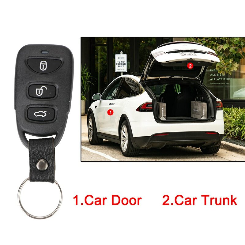 Carro Remoto Central Door Lock Keyless Control Kit Sistema alarme Controle remoto