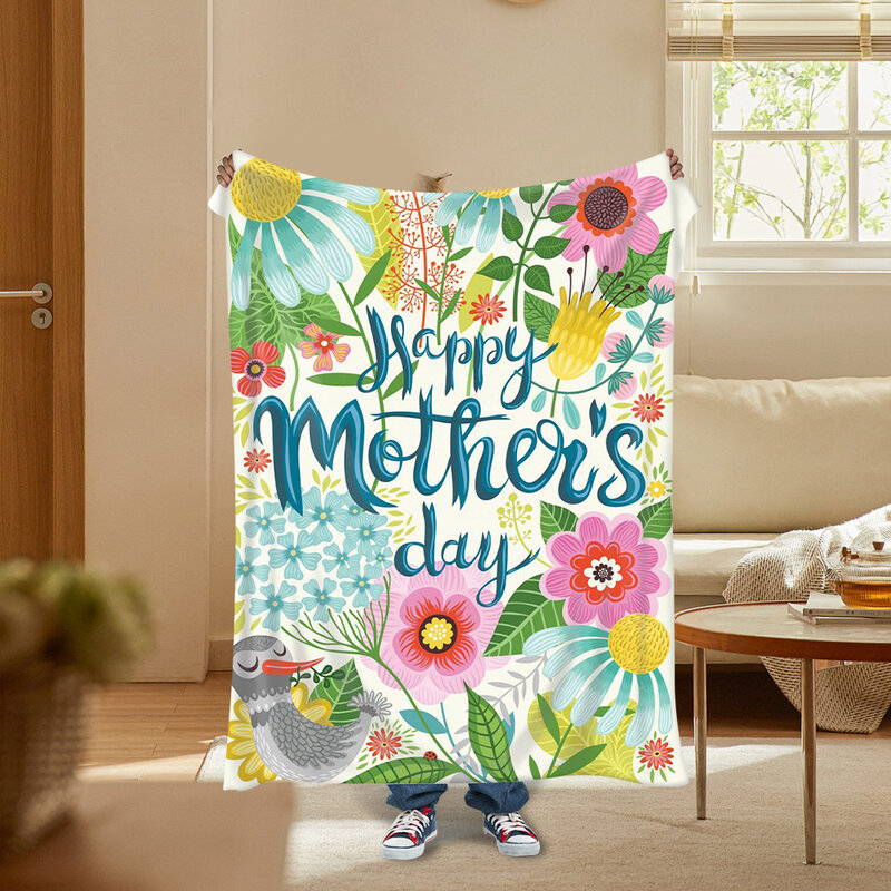 Um Cobertor De Flanela Quente Para O Dia Das Mães, Cobertor Para Minha Mãe, Presente