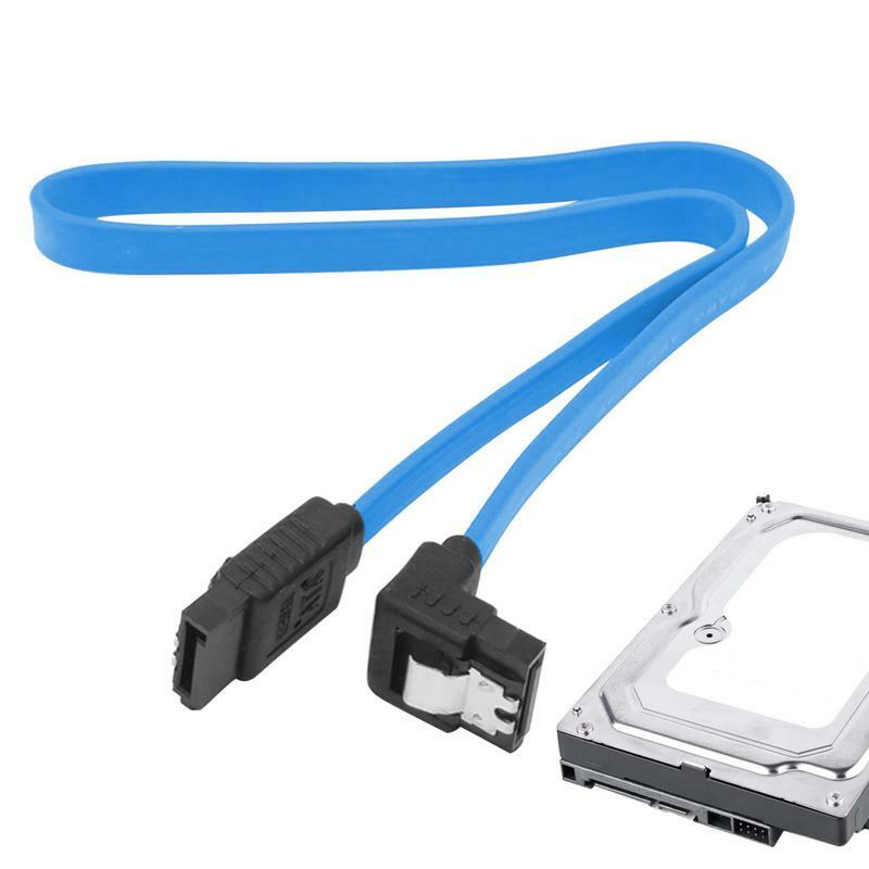 Kabel SATA SSD 3.0 HDD PC Hard Drive kecepatan tinggi 6 GB/S kabel transmisi Data 40cm panjang 50cm untuk NAS perangkat keras komputer rumah
