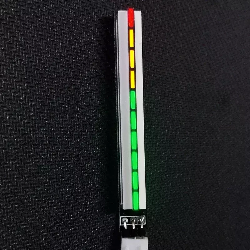 DIY 오디오 앰프 컬러 LED 음악 레벨 표시기, 음악 리듬 스펙트럼, 동적 분위기 조명, 전압 표시기