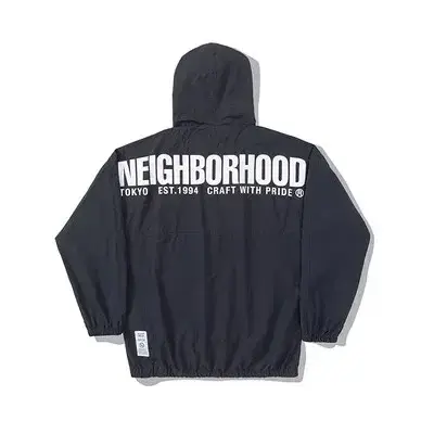 2024 NEIGHBORHOOD NBHD half zippered hooded assault suit outdoor functional windproof and waterproof windbreaker jacket WT44