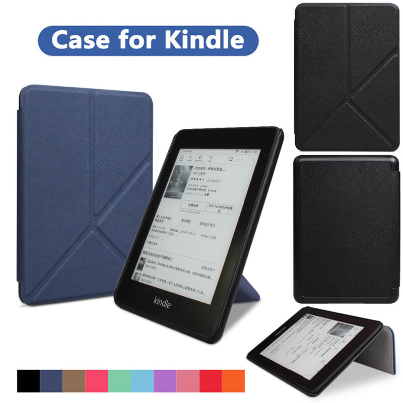 Foldable Stand Case for Kindle Paperwhite Oasis 2022 2019 2018 2 3 4 5 7 8 9 10th 11th Generation 6 6.8 Inch Pouch Cover Funda