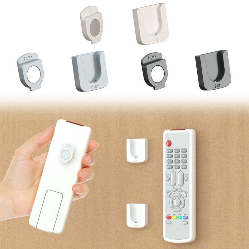 Magnetic Remote Control Holder Hole-Free Remote Holder For Bed Wall Wall Mount Self-Adhesive Remote Holder Magnetic Suction L6P2