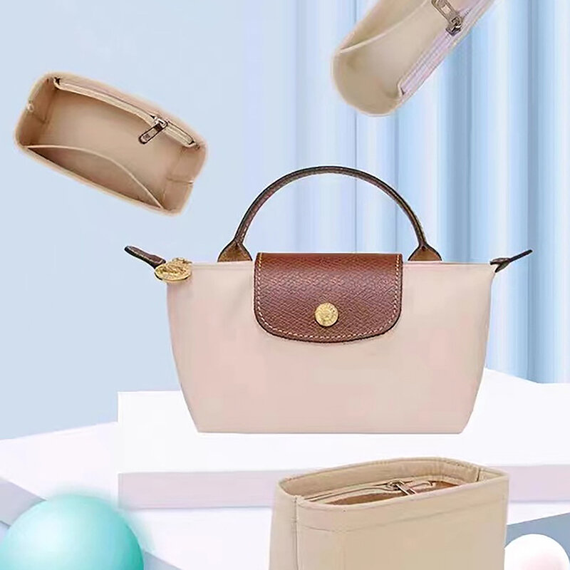 Сумка-Органайзер для мини-сумок, сумка для хранения, сумка-вкладыш, войлочный кошелек, вставка, сумка-вкладыш, фетровая сумка с внутренним пузырьком