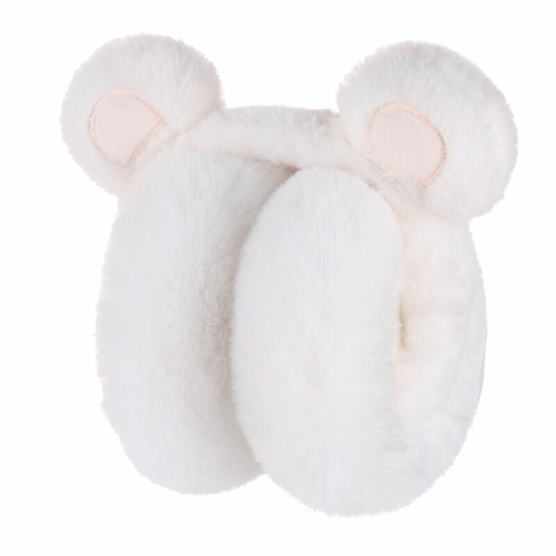 Soft Plush Ear Warmer New Bear Outdoor Cold Protection Winter Warm Earmuffs Ear-Muffs Ear Cover Folding Earflap Women