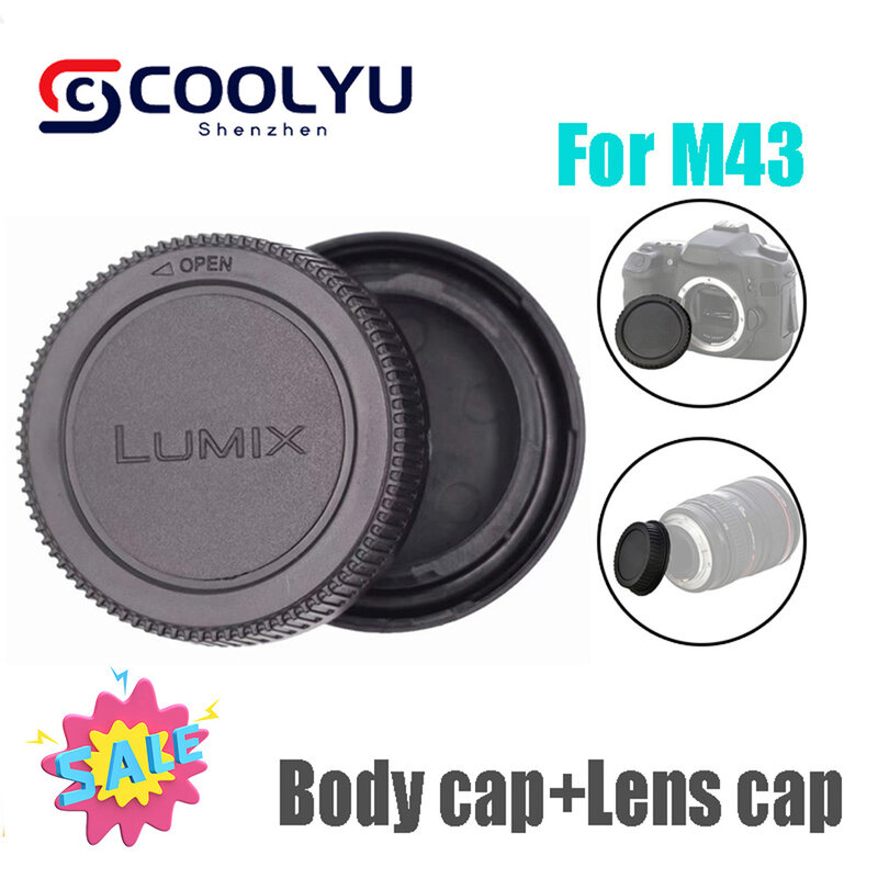 Achterste Lensdop Cover + Camera Voorste Lichaamskap Voor Panasonic Olympus Lumix Micro M4/3 M43 Mft Gh3 Gh4 G6 G7 Gx1 Gx7 Gx8 Gx80 Gx85