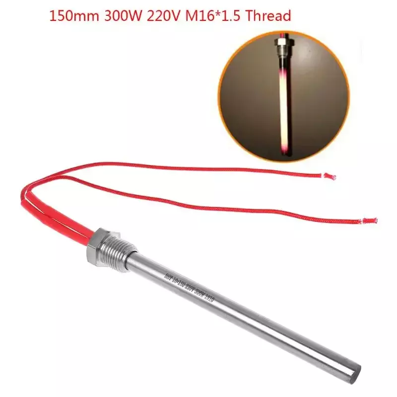 350w 220v Zünd zünder Hot Rod Holz pellet ofen 10*140/150/170mm m16 * 1,5