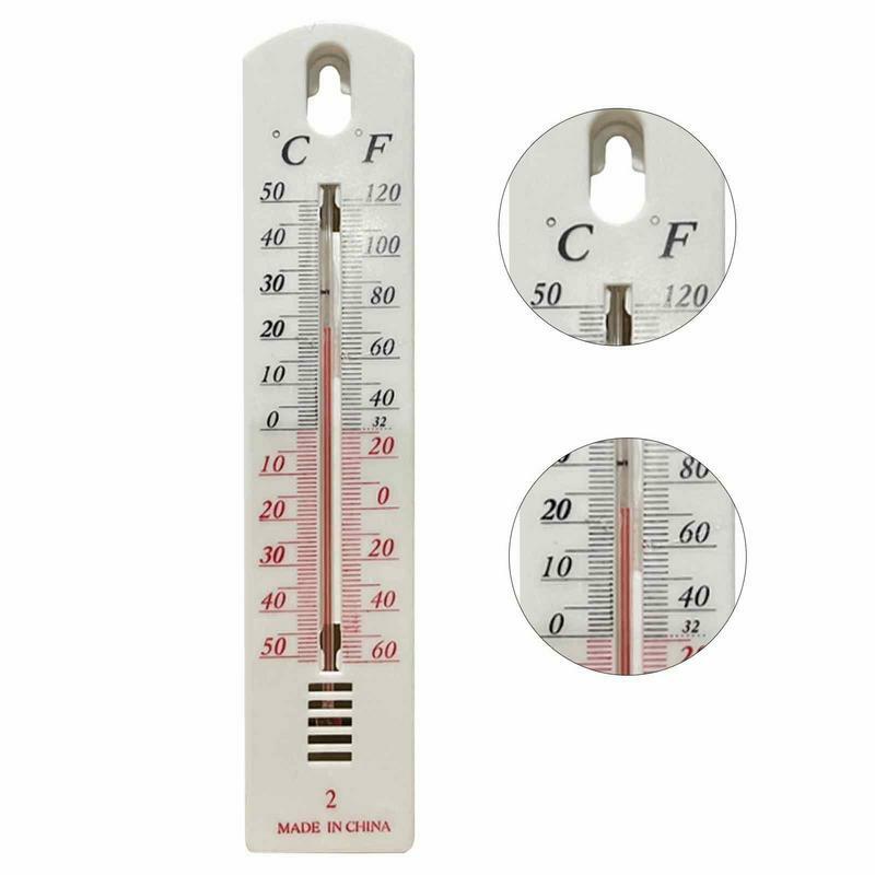 Room Thermometers Indoor & Temperature Gauge Meter 6 PCS Wall-mounted Temperature Gauge Meter Accurate For Home Garage Warehouse