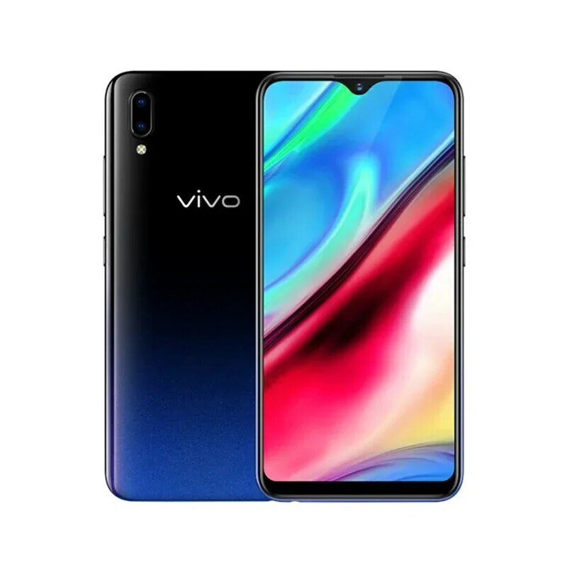 VIVO-Y93 Desbloqueado Telemóveis Android, Firmware Global, 4G, 6.2 Polegada, 3GB RAM, 64GB ROM, Todas as Cores em Boas Condições