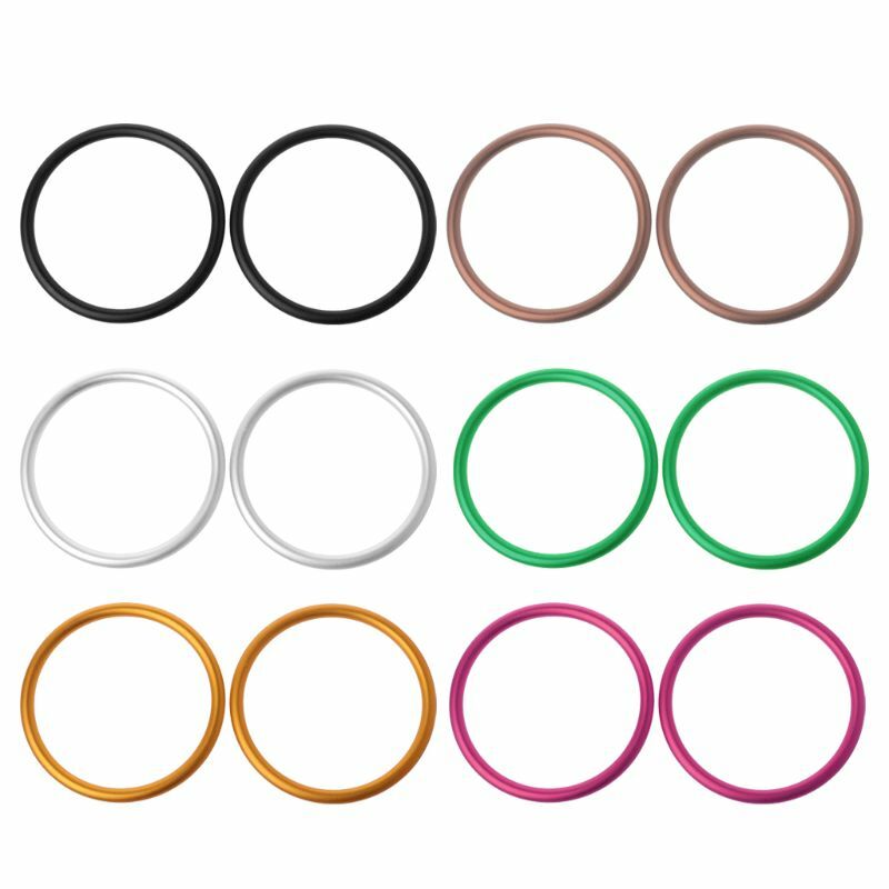 2 unids/set anillos de eslinga para portabebés conector círculo portabebés eslingas