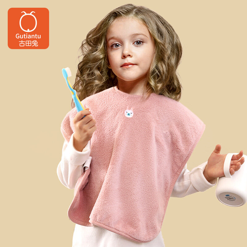 1 szt. Śliniaki dla dzieci dla dzieci do mycia twarzy ręcznik Salive miękki ręcznik chłopcy dziewczęta uczą się szczotkowania zębów ręcznik dla dzieci od 1 do 3 lat