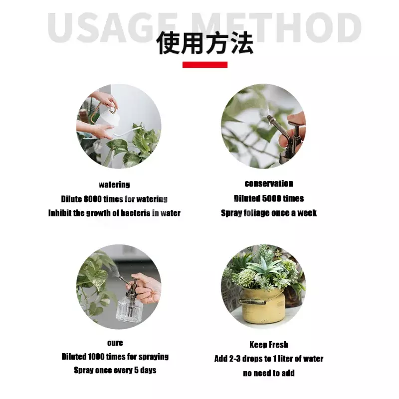 HB101 Solução Nutriente de Raiz para Plantas e Flores, Enraizamento Rápido, Promove o Crescimento, Liberação Lenta, 50ml