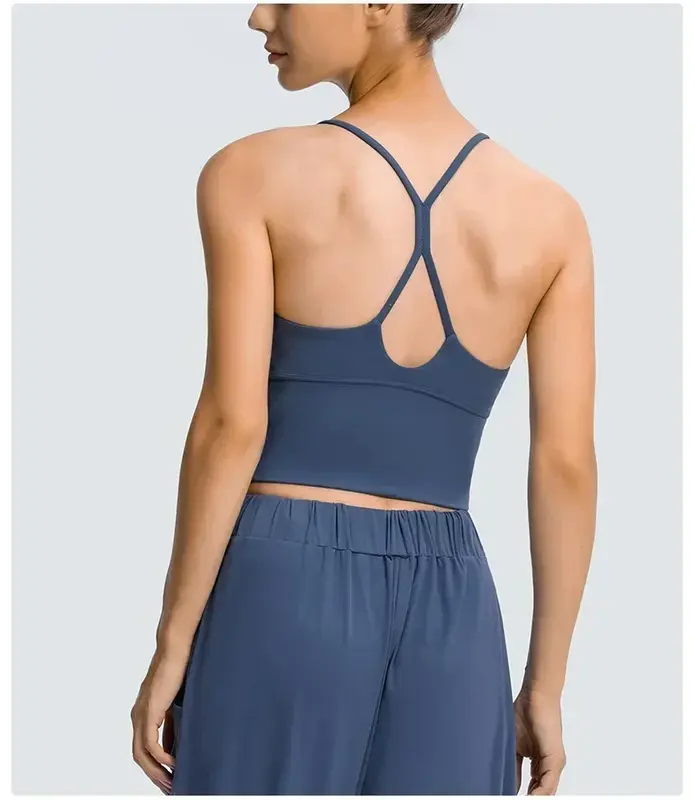 Lemon Women's Bra Sports Bra Underwear Jogging Workout Top Vest Women Clothing Without Bones Cropped Gym Fitness Yoga Tank Top