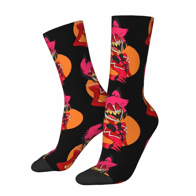 Теплые зимние носки Alastor унисекс, счастливые носки, уличный стиль, сумасшедшие носки