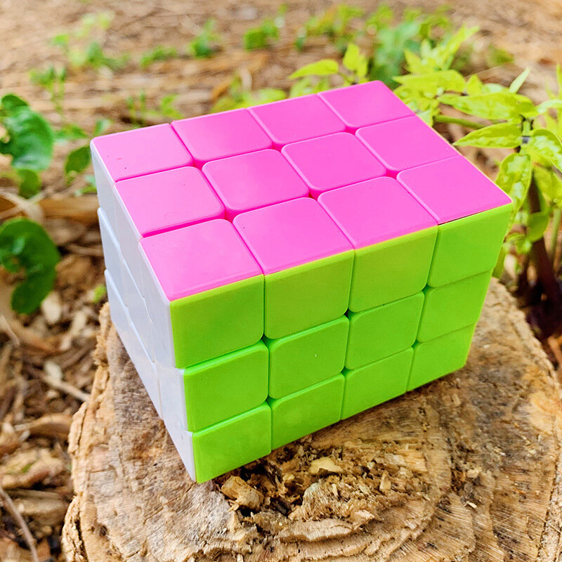 Cubo mágico de velocidad para niños, juguetes educativos, rompecabezas, regalos para niños, 3x3x4, 334