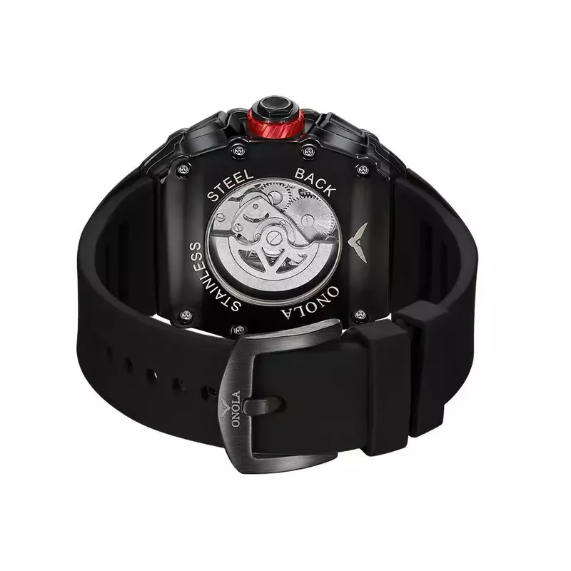 2024 neue Uhr für Männer Luxus mechanische automatische Business Sport lässige Armbanduhr Onola Uhr wasserdichte Uhren