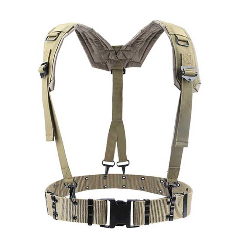 Cinturón táctico CS para aficionados al aire libre, correa de pecho multiusos para cintura Y cámara, fotografía, con soporte de peso