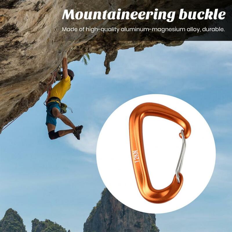 Widely Used Carabiners Carabiner Buckles High Strength Heavy Duty Carabiner Clips for Solid Load-bearing Rope Connection Set