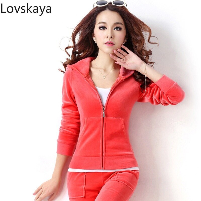 Casual clothing slim fit and slimming 3-piece set sports set women's spring and autumn Korean version large fashionable hoodie