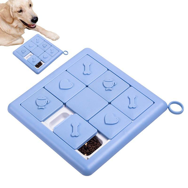 Pengumpan lambat anjing permainan pemberi makan lambat interaktif untuk anjing anjing mainan Puzzle perawatan anjing mainan anjing makan lambat interaktif untuk latihan IQ
