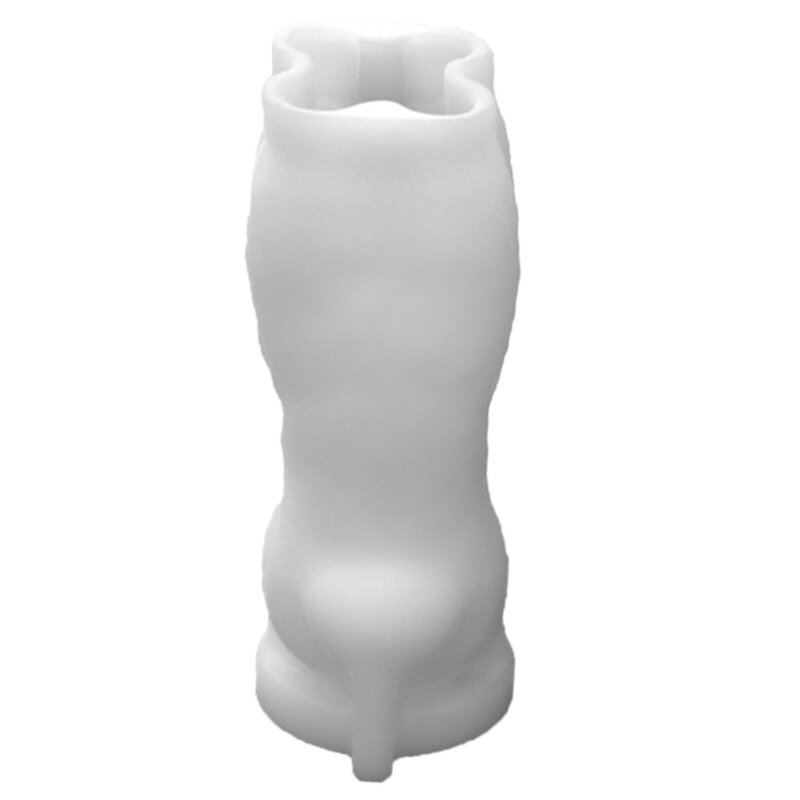 Langlebige 3D-Alpakas-Kerzenform, wiederverwendbare Tier-Duftkerzen-Silikonform