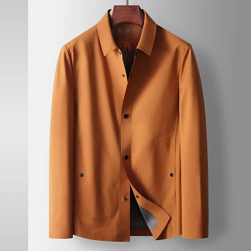 Roupa formal profissional justa masculina, terno cinza casual, roupa de negócios, versão coreana, 7586-T-