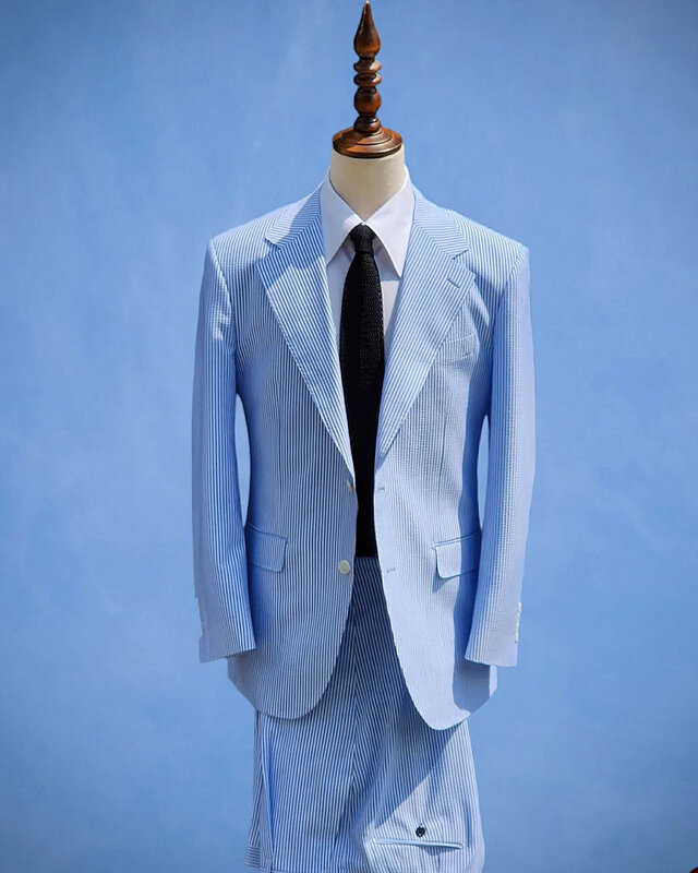 Blaue Männer Hochzeit Bräutigam Anzug Tuexdos Set Hosen Weste formelle Büro jacke nach Maß