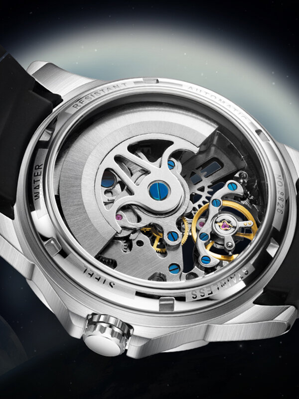 Ailang relógio mecânico masculino marca de luxo relógio automático clássico moda masculina à prova dwaterproof água 2022 novo