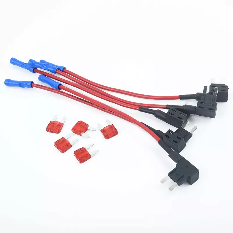 Mini Blade Fuse Holder ATM APM Back Tap Accessory Circuit Slpice Soldering Adapter Replacement Durable Practical