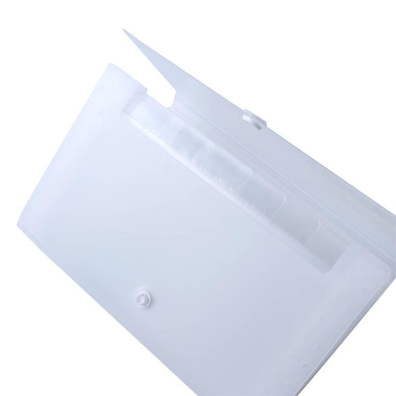 Pudełko szkolne w rozmiarze A6 z 13 kieszeniami teczki na rachunki akta z papierem Organizer do dokumentów poszerzanie Folder portfela
