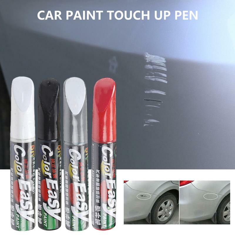 Kras Reparatie Pen Voor Auto Brush Ontwerp Vul Verf Pen Voor Effectieve Autolak Krasreparatie Auto Verf Matching