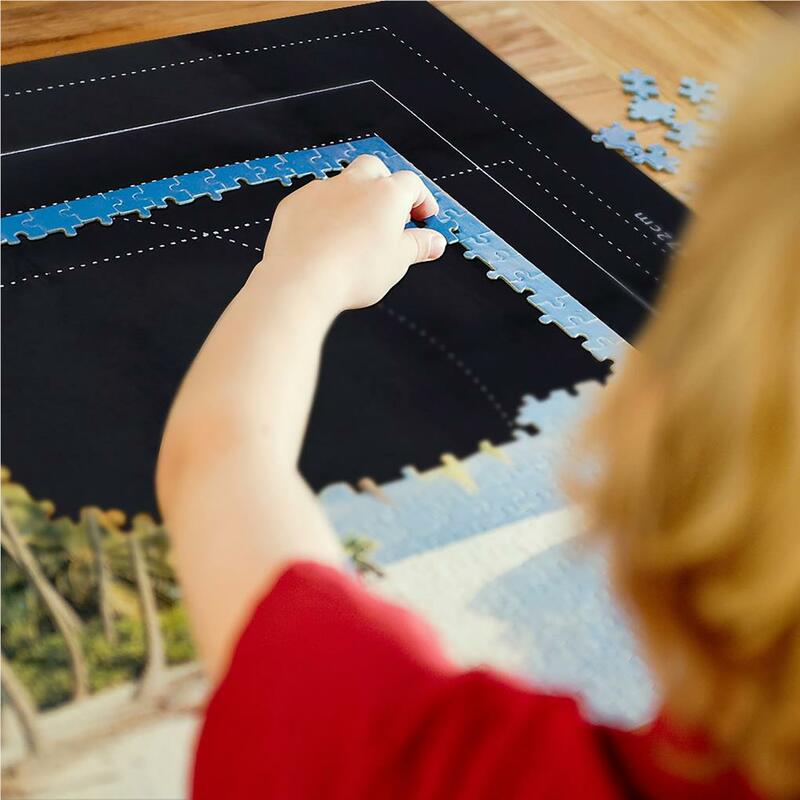 Puzzle Mat Solid Color Puzzles Storage Roll Mats Organizer Holding Tool