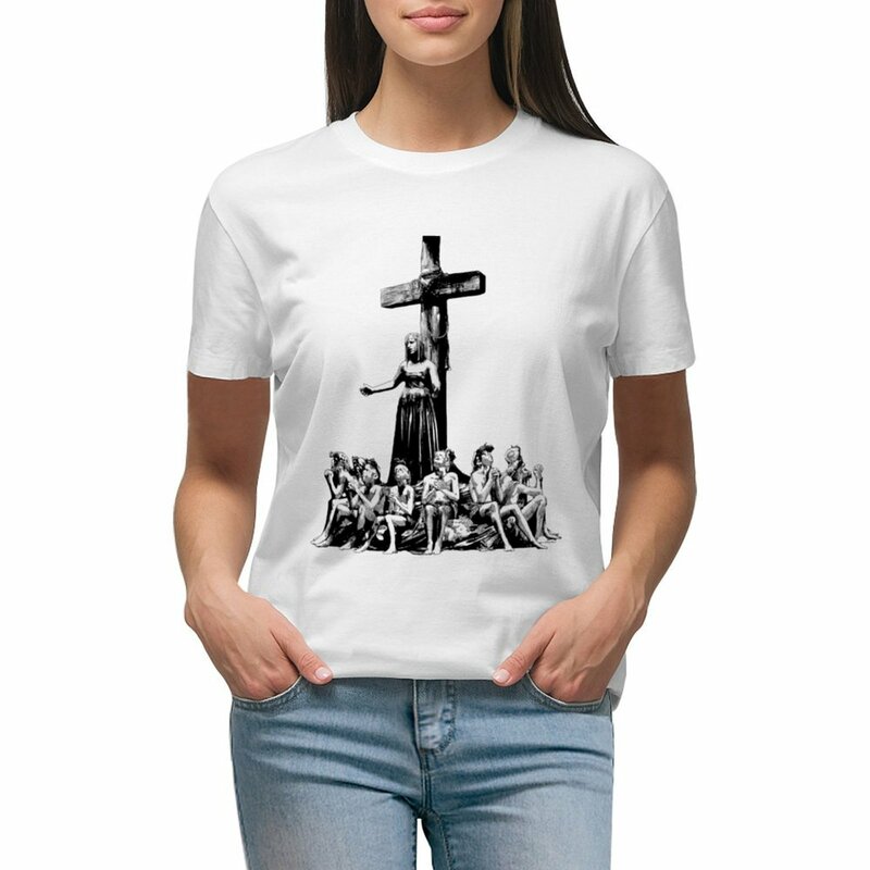 Zombis T-Shirt Shirts Grafische T-Shirts Vrouwelijke Kleding T-Shirts Voor Vrouwen Losse Pasvorm