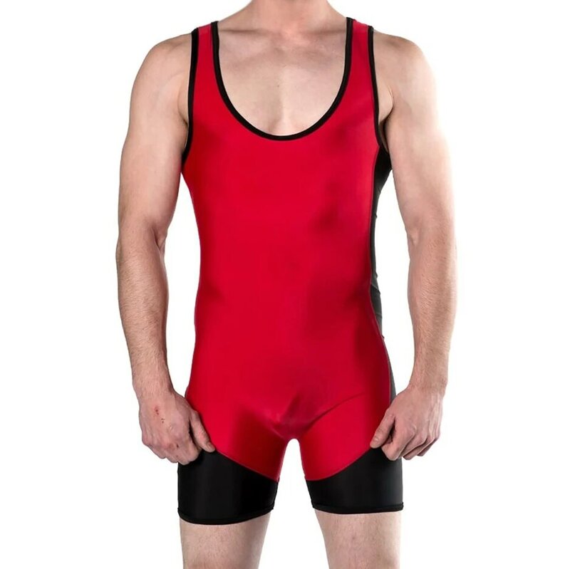 Men's Wrestling Singlet Athletic Bodysuit Underwear Singlets Good Quality Fighting Gears Singlets