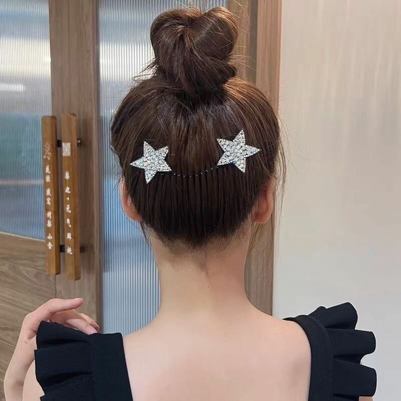 Mode Stretch Strass Haarband für Frauen Kunststoff flexible Kreis Stirnband gewellte Haare Reifen Gesicht waschen feste Haare Accessoires