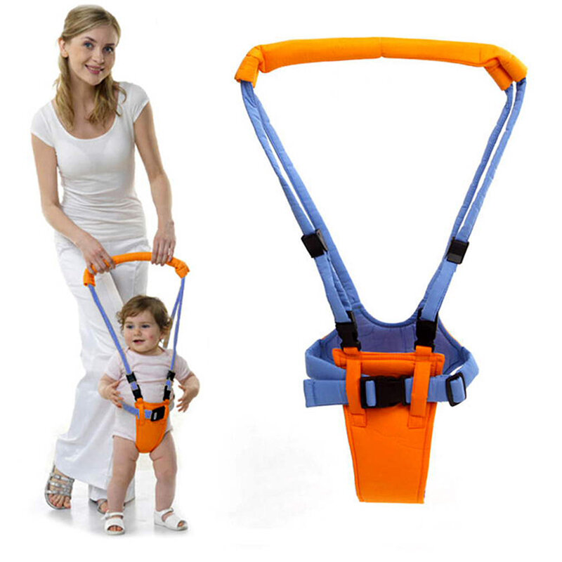 Arnés de seguridad para bebés y niños pequeños, asistente de aprendizaje para caminar, andador, correa de puente, arnés de rizos, nuevo