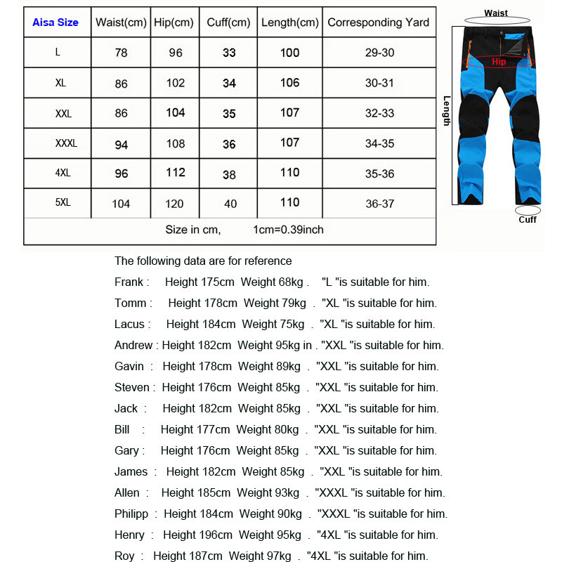 TRVLWEGO-pantalones de senderismo de verano para hombre, resistentes al desgaste, prevención de salpicaduras de agua, secado rápido, a prueba de rayos UV, elásticos, delgados, para acampar