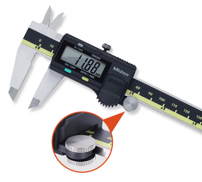 Japan Mitutoyo Digital Calipers Ruler Tools 500-196-20 150mm 200mm 300mm Decimals 0.0005" Fractions to 1/128" Metric 0.01mm 04