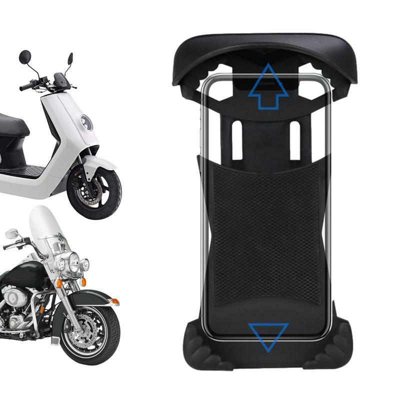حامل هاتف للدراجة والدراجة ، حامل هاتف ، عرض درجة دراجة نارية ، دراجة كهربائية ، حماية من الشمس ، خلية