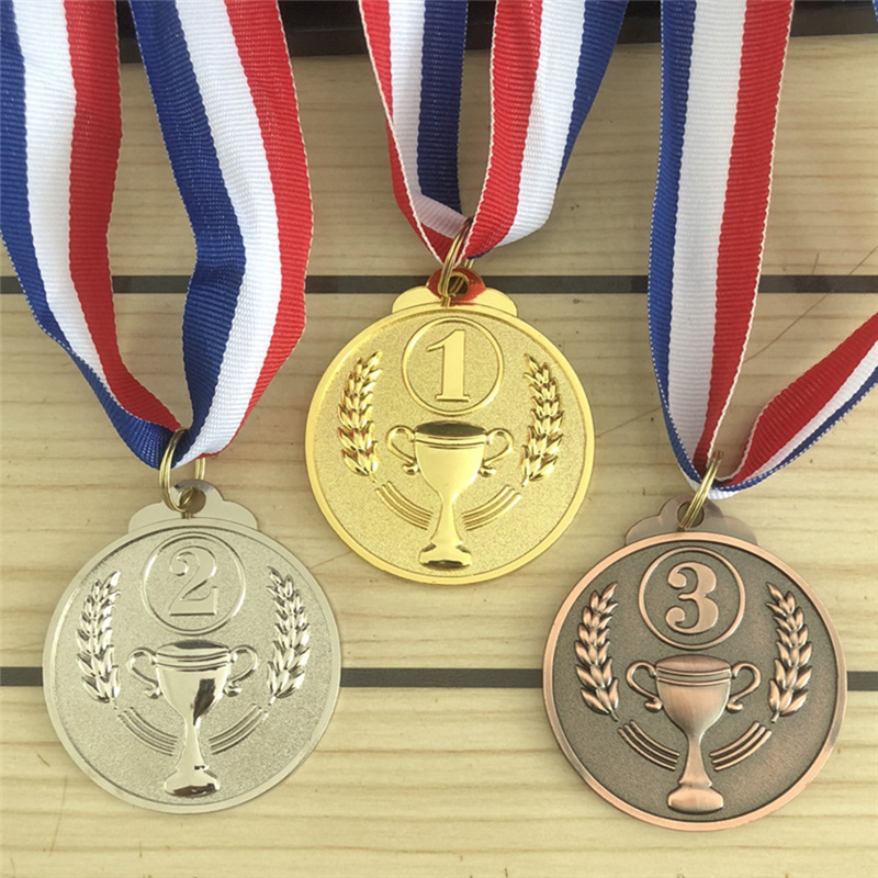 Ouro e Prata Bronze Winner Award, 1St, 2Nd, 3Rd Prêmios, 30pcs