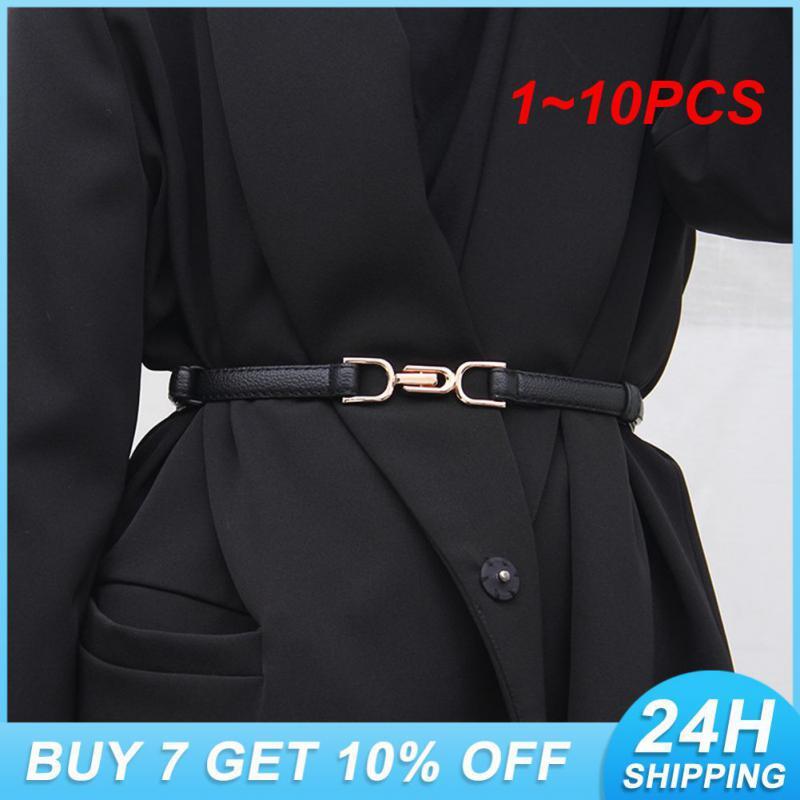 1~10PCS Sophisticated Thin Belt Stylish Belt For Dresses Fashion-forward Best-selling Elegant Simple Design Durable