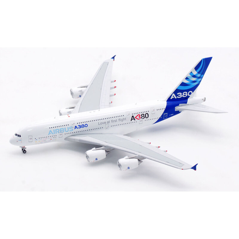 AV4188 Alloy Collectible Plane Gift Aviation 1:400 Airbus Indutrie "Love at first flight" A380 Diecast Aircraft Jet Model F-WWDD