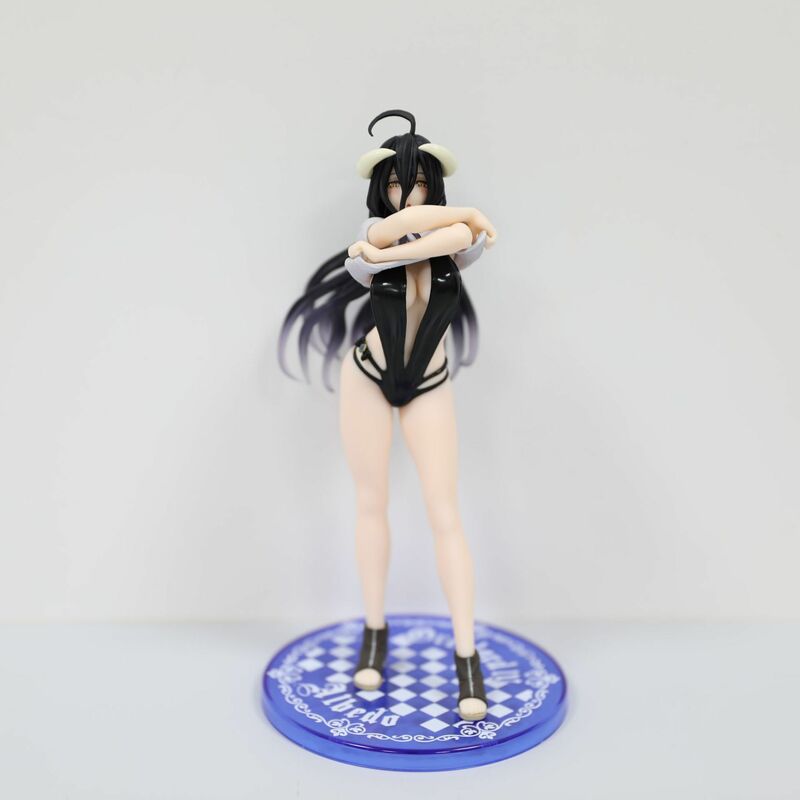 Figurka figurka figurka Anime 20cm Albedo bikini Model kolekcjonerski prezent lalki
