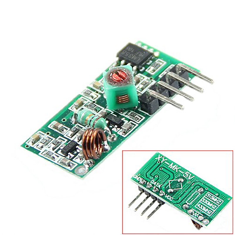 433Mhz nadajnik RF moduły odbiornika Super regeneracyjny bezprzewodowy Chip do tablica odbiorcza nadajnika Arduino/ARM/MCU WL 433Mhz